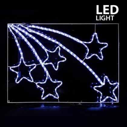 ΛΕΥΚΟΙ ΜΕΤΕΩΡΙΤΕΣ LED (110X75)