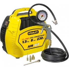 ΑΕΡΟΣΥΜΠΙΕΣΤΗΣ STANLEY AIR-ΚΙΤ 1.5HP ΧΩΡΙΣ ΔΟΧΕΙΟ & ΧΡΗΣΗ ΛΑΔΙΟΥ (8215190STN595)