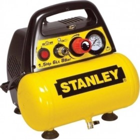 ΑΕΡΟΣΥΜΠΙΕΣΤΗΣ STANLEY DN200/8/6 1.47HP 6L ΦΟΡΗΤΟΣ ΧΩΡΙΣ ΧΡΗΣΗ ΛΑΔΙΟΥ